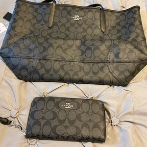 Coach Handbag and Wallet